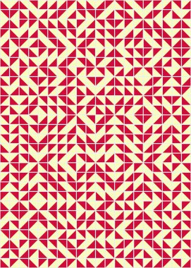 Soyut geometrik dikişsiz desen, üretken vektör çizimi