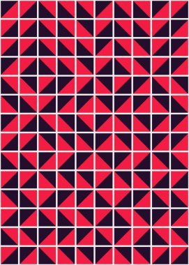 Soyut geometrik dikişsiz desen, üretken vektör çizimi