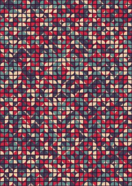 soyut geometrik desen, vektör illüstrasyonu   