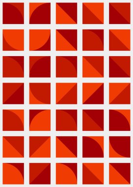 Üretken hesaplama sanatıyla soyut geometrik desen