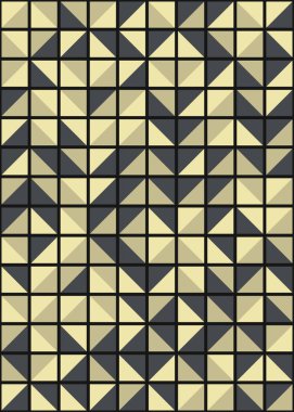 Soyut geometrik dikişsiz desen, üretken vektör çizimi