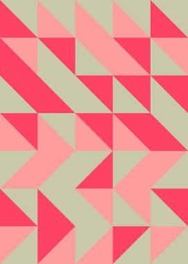 Üretken hesaplama sanatıyla soyut geometrik desen