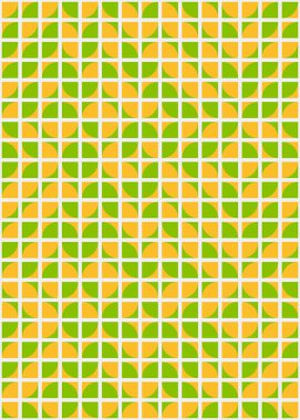 Soyut geometrik dikişsiz desen, üretken vektör çizimi