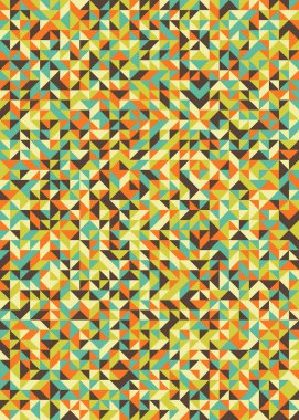 Soyut geometrik dikişsiz desen, üretken vektör çizimi