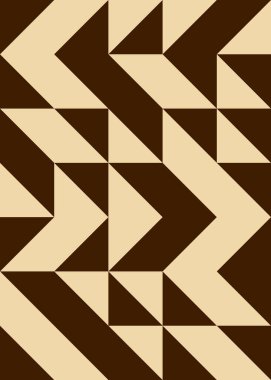 Üretken hesaplama sanatıyla soyut geometrik desen