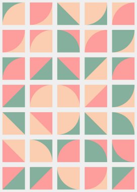 soyut geometrik desen, vektör illüstrasyonu   