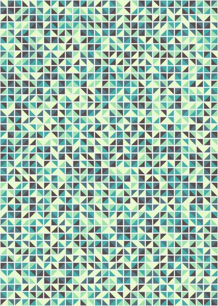 Üretken hesaplama sanatıyla soyut geometrik desen