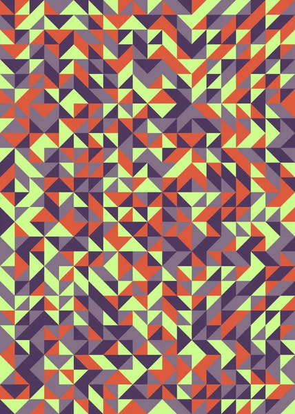 Soyut Geometrik Desen, üretken hesaplama sanatı çizimi