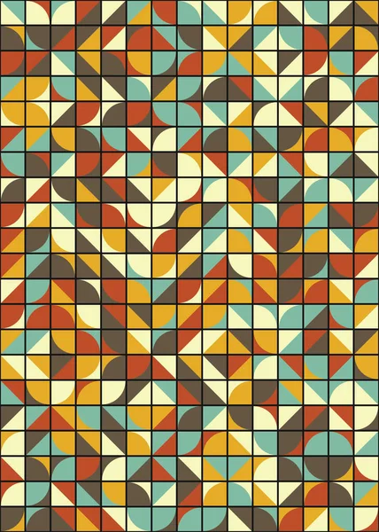 Üretken hesaplama sanatıyla soyut geometrik desen