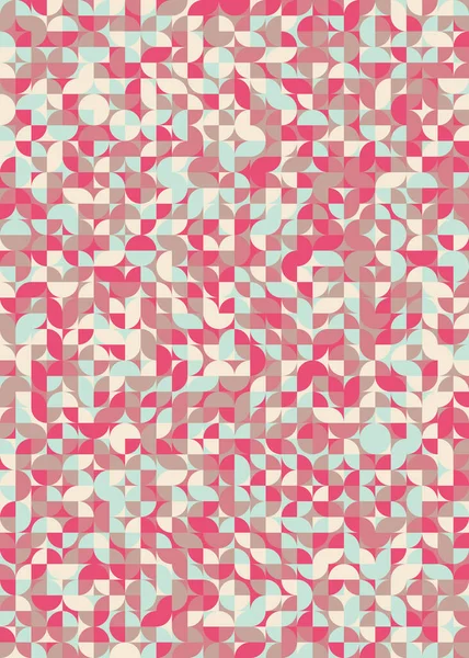 Üretken hesaplama sanatıyla soyut geometrik desen