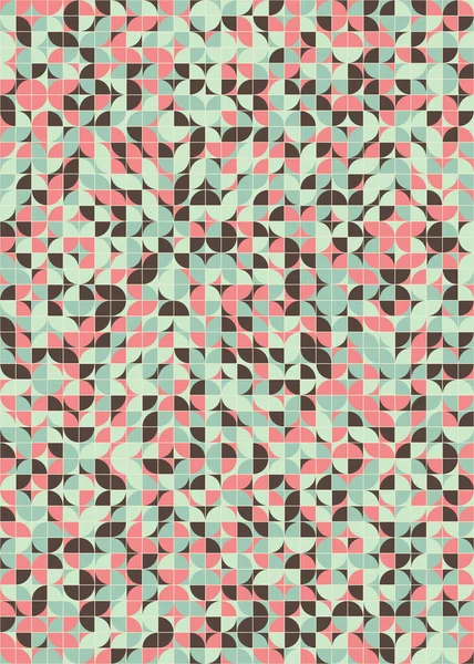 Soyut geometrik dikişsiz desen, üretken vektör çizimi