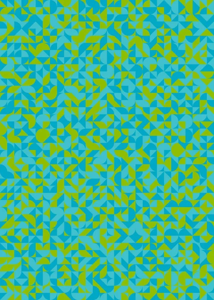 Soyut Geometrik Desen, üretken hesaplama sanatı çizimi