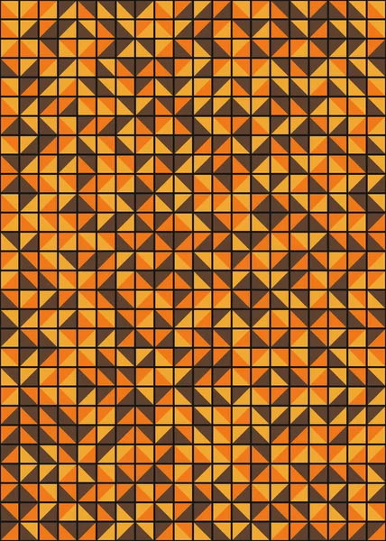 Abstraktes Geometrisches Muster Mit Generativer Computerkunst — Stockvektor
