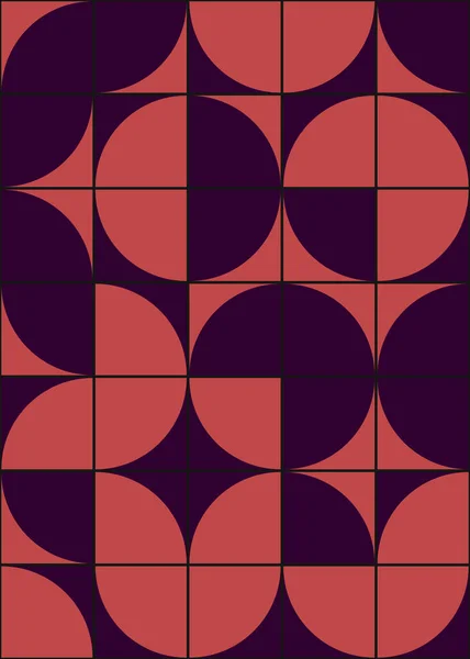 Абстрактная Геометрическая Паттерн Генеративная Иллюстрация Вычислительного Искусства — стоковый вектор