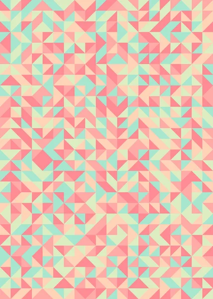 Abstraktes Geometrisches Nahtloses Muster Generative Vektorillustration — Stockvektor