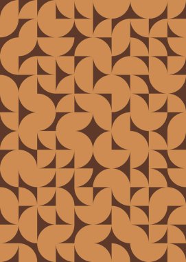 Soyut Geometrik Desen, üretken hesaplama sanatı çizimi