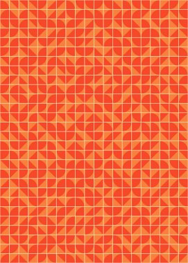 Soyut Geometrik Desen, üretken hesaplama sanatı çizimi