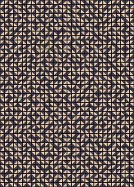 Soyut Geometrik Desen, üretken hesaplama sanatı çizimi