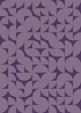 Soyut Geometrik Desen, üretken hesaplama sanatı çizimi