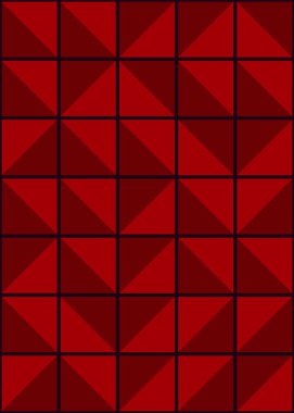 Soyut Geometrik Desen, üretken hesaplama sanatı çizimi