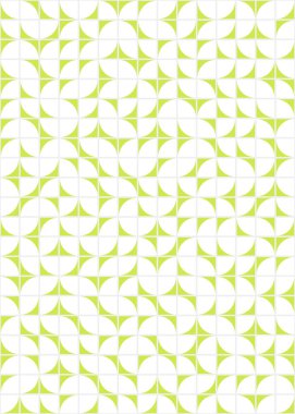 Soyut Geometrik Desen, üretken hesaplama sanatı çizimi