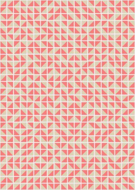 Soyut Geometrik Desen, üretken hesaplama sanatı çizimi