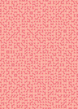 Soyut Geometrik Desen, üretken hesaplama sanatı çizimi