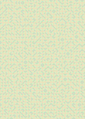 Soyut Geometrik Desen, üretken hesaplama sanatı çizimi