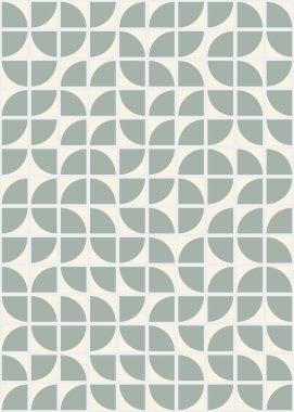 Soyut Geometrik Desen, üretken hesaplama sanatı çizimi