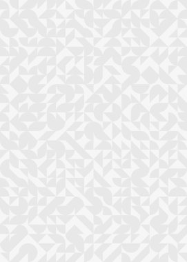 Soyut Geometrik Desen, üretken hesaplama sanatı çizimi