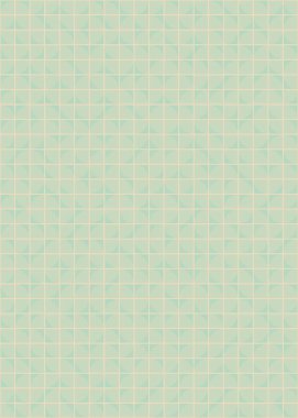 Soyut Geometrik Desen, üretken hesaplama sanatı çizimi