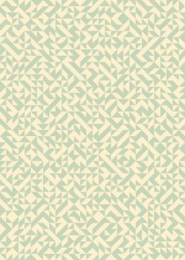 Soyut Geometrik Desen, üretken hesaplama sanatı çizimi