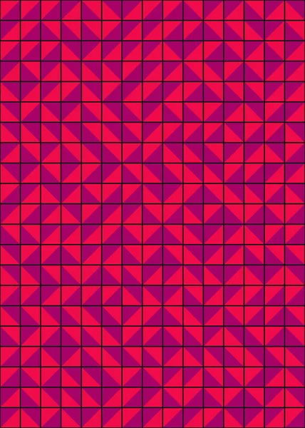 Abstrakt Färg Geometriska Mosaik Mönster Generativ Beräknande Konst Illustration Imitation — Stock vektor