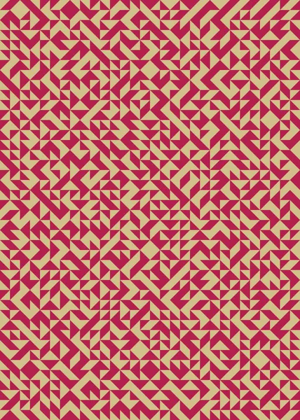 Soyut Geometrik Desen, üretken hesaplama sanatı çizimi