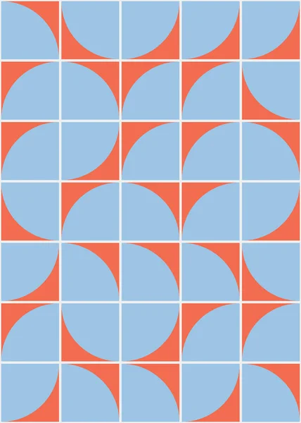 Abstracto Color Geométrico Patrón Mosaico Generativo Ilustración Arte Computacional Imitación — Archivo Imágenes Vectoriales
