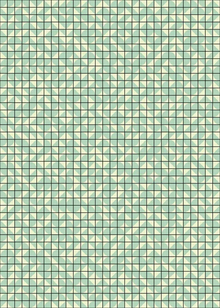 Abstrakt Farve Geometrisk Mosaik Mønster Generative Beregningsmæssige Kunst Illustration Efterligning – Stock-vektor