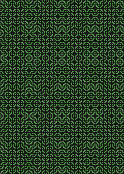 Абстрактная геометрическая иллюстрация генеративного вычислительного искусства