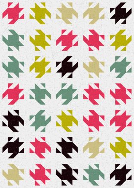 soyut geometrik desen, vektör illüstrasyonu 