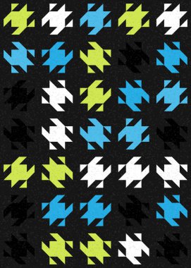 soyut geometrik desen, vektör illüstrasyonu 