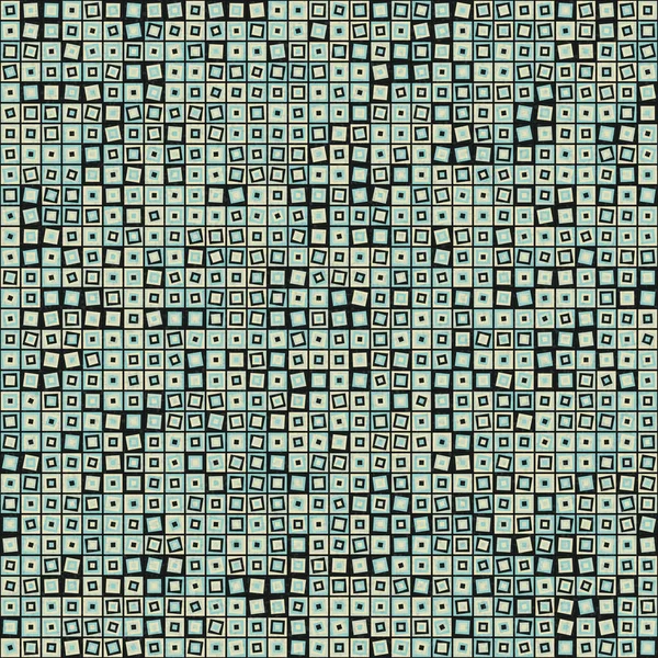 Abstrakte Geometrische Muster Generative Computergestützte Kunstillustration — Stockvektor