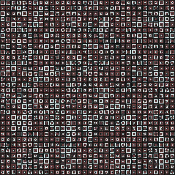 Abstrakte Geometrische Muster Generative Computergestützte Kunstillustration — Stockvektor