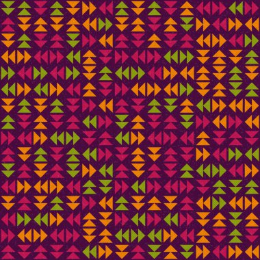 Soyut Geometrik Desen, üretken hesaplama sanatı çizimi 