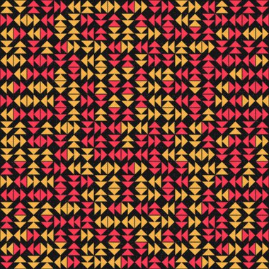 Soyut Geometrik Desen, üretken hesaplama sanatı çizimi 