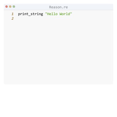 Mantık dili Merhaba Dünya programı örneği düzenleyici pencerede