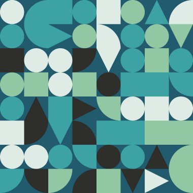 Soyut Geometrik Desen, Dijital Duvar Kağıdı