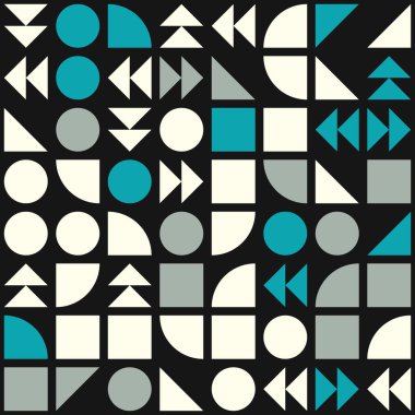 Soyut Geometrik Desen, Dijital Duvar Kağıdı