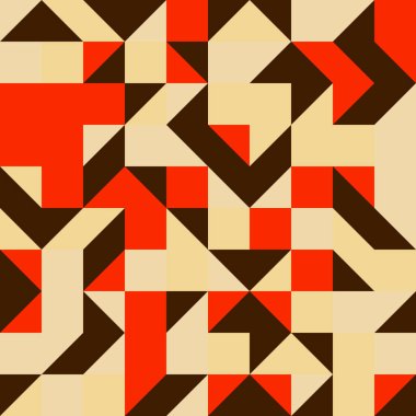 Soyut Geometrik Desen, Dijital Duvar Kağıdı