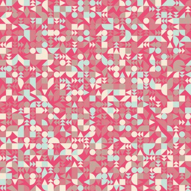 Soyut Geometrik Desen, Dijital Duvar Kağıdı