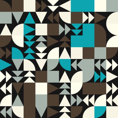 Soyut Geometrik Desen, Dijital Duvar Kağıdı