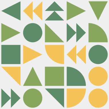 Soyut Geometrik Desen, Dijital Duvar Kağıdı